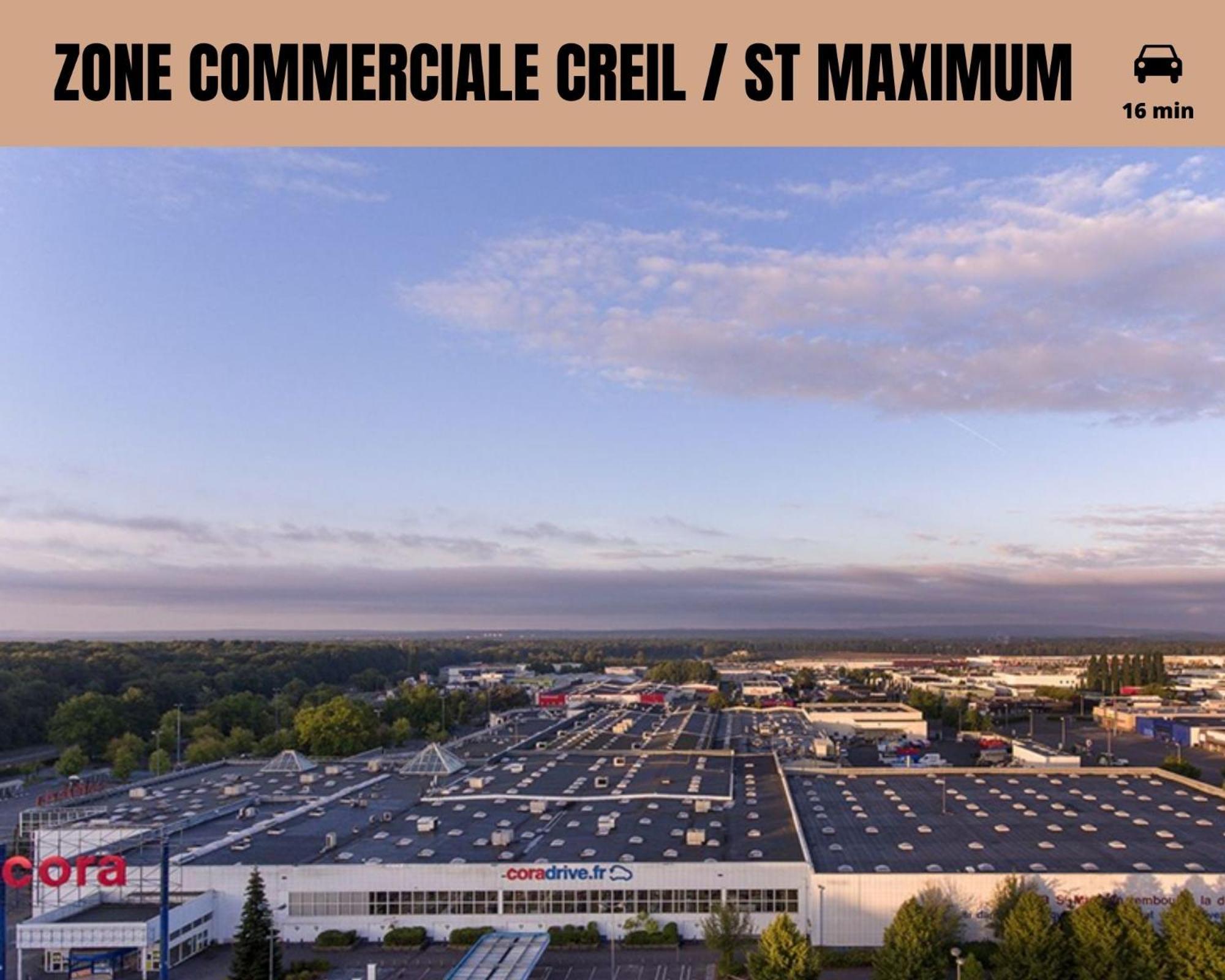 Le Cocon Forestier - Proche Aeroport Beauvais, Chantilly, Foret De Hez-Froidmont, Parking Public Gratuit, Wifi & Netflix Clermont  Buitenkant foto
